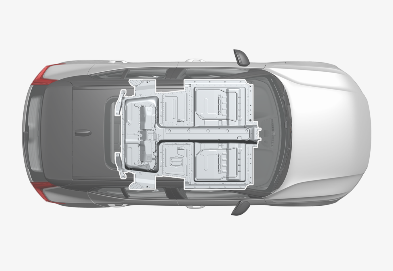 P6-2222-XC40BEV-High voltage battery placement