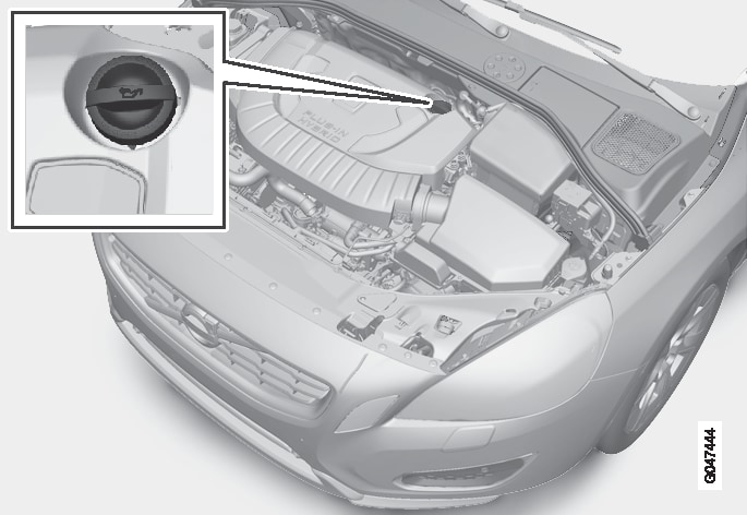P3-1246-V60H Oil refill, electronic oil level sensor