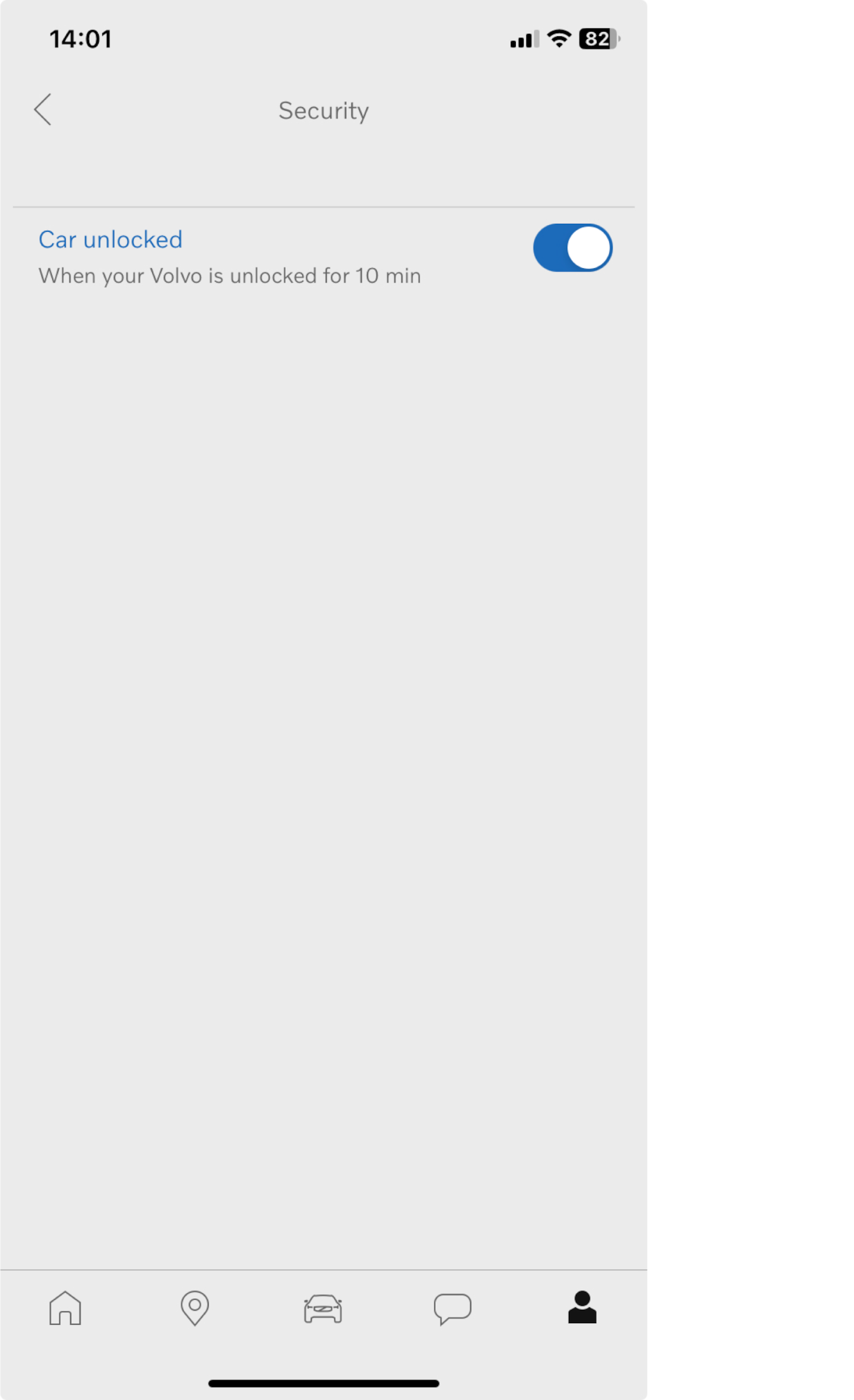 Auto lock iOS
