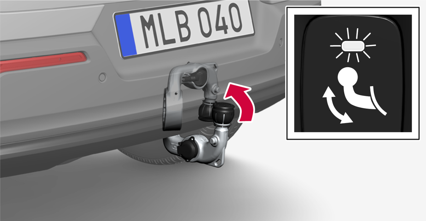 Melco-22w22-Swivable towbar retracting