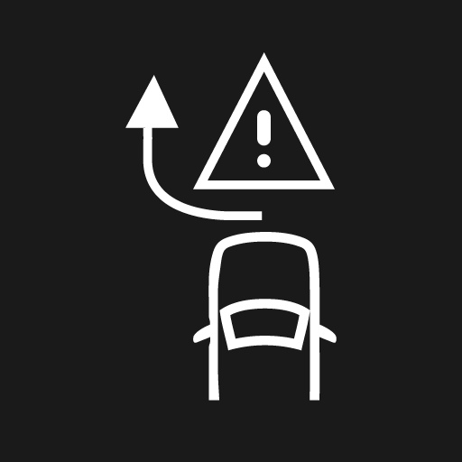 P6-2037-XC40BEV-Lane Keeping Aid malfunction symbol