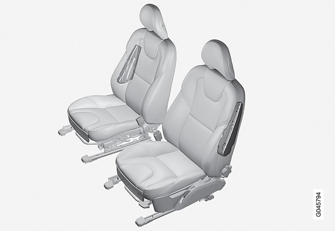 Side Airbag Sips Airbags Safety V40 2018 Volvo Support - Can You Use Seat Covers With Side Airbags