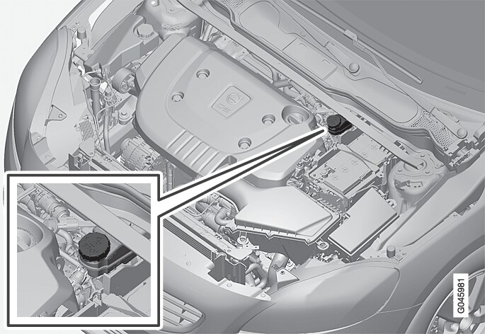 P4-1220-Y55X- Brake fluid, refilling