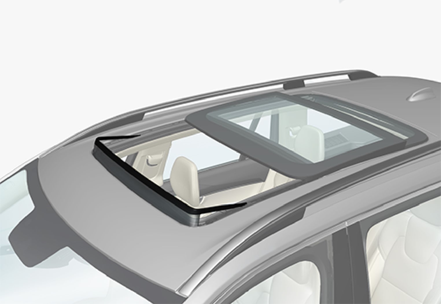 P5-1507 Panoramic roof wind deflector