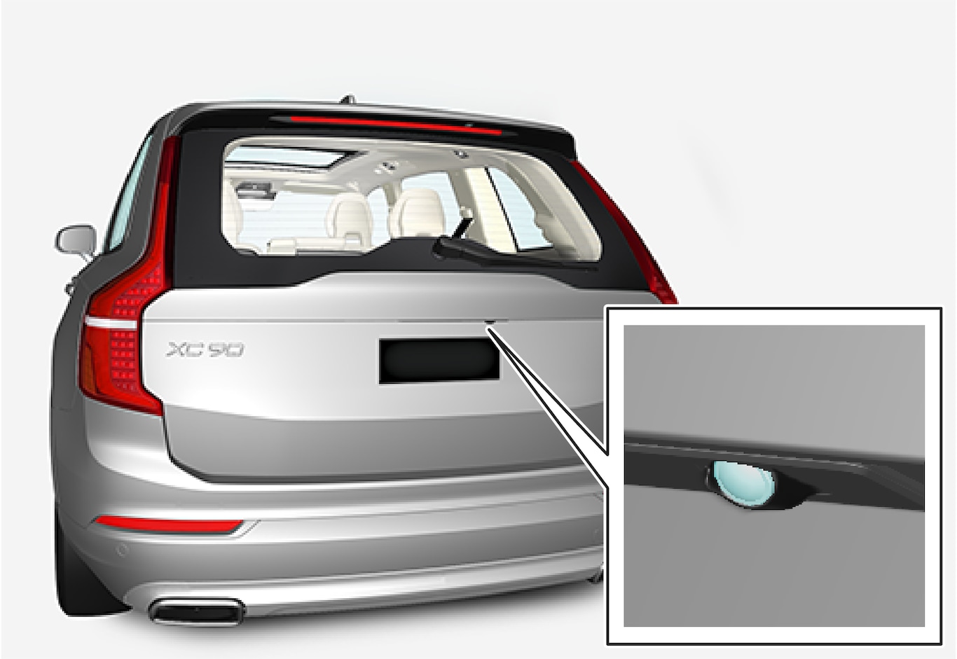 P5-1507-Park Assist Camera, rear view camera