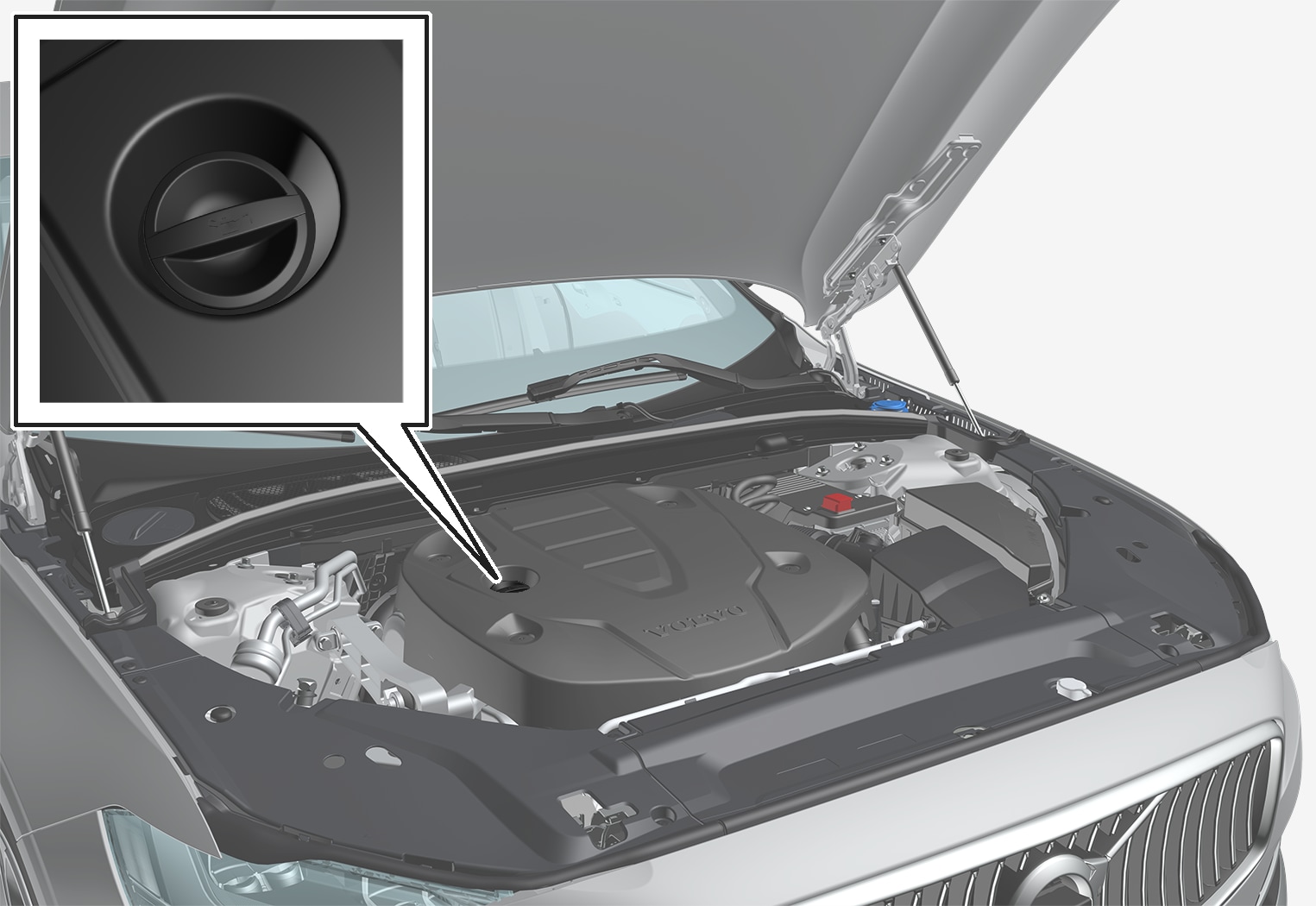 P5-1617-S90/V90 Filler cap