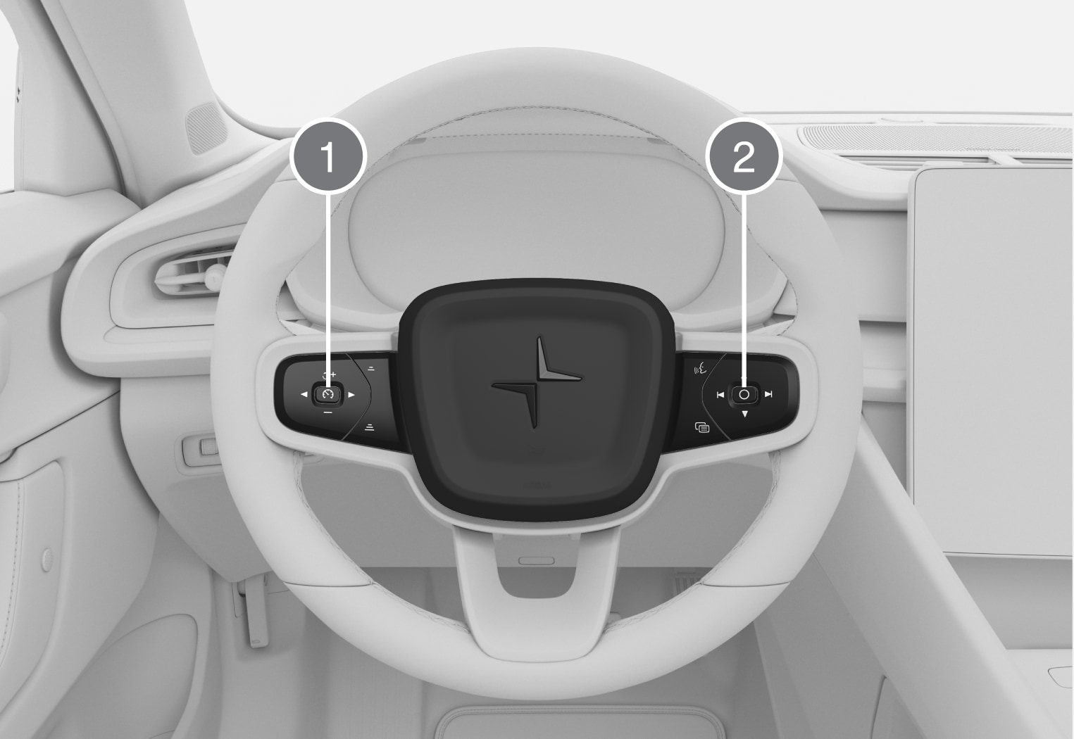 PS2-2317-Steering wheel with numbering