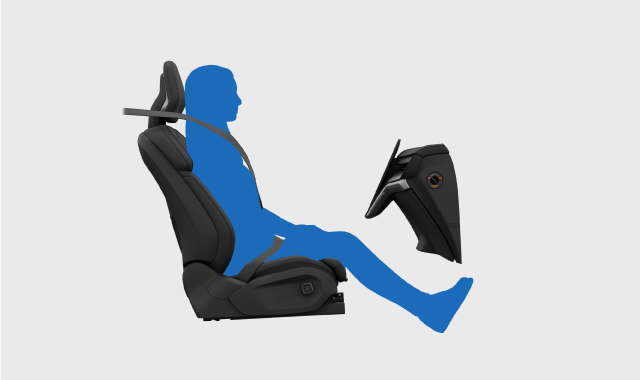 Correct sitting posture