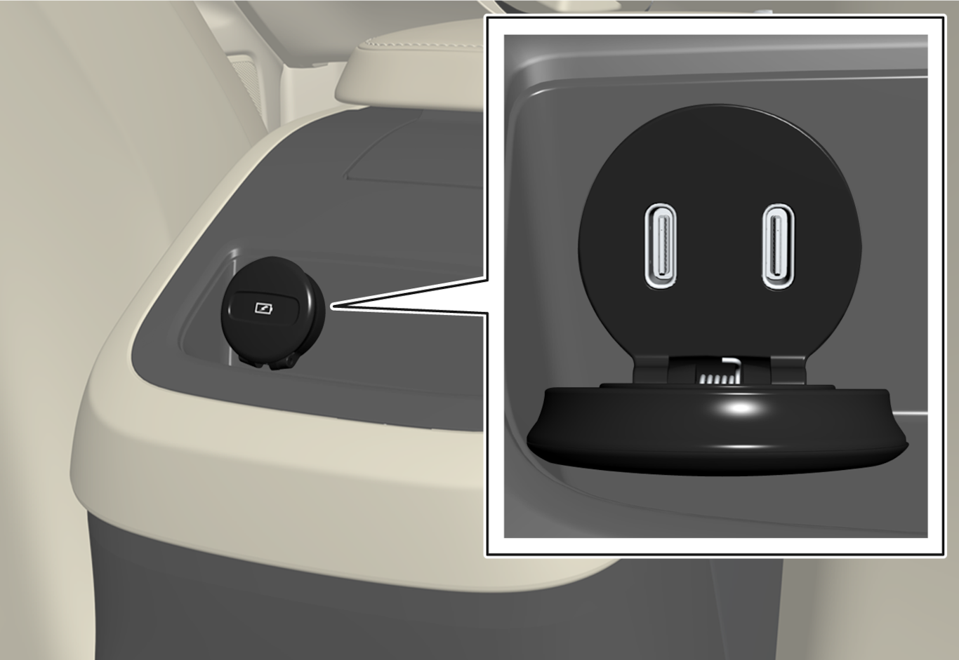 P6-2222-S60H-USB connectors backseat