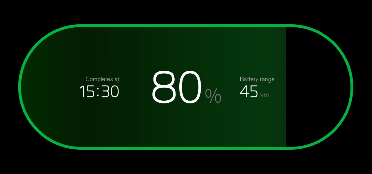 The driver display