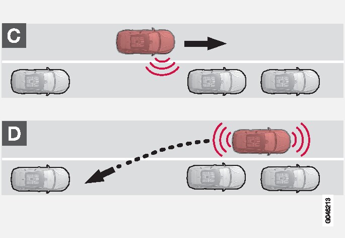 P4-1220-Fickparkeringshjälp Backning