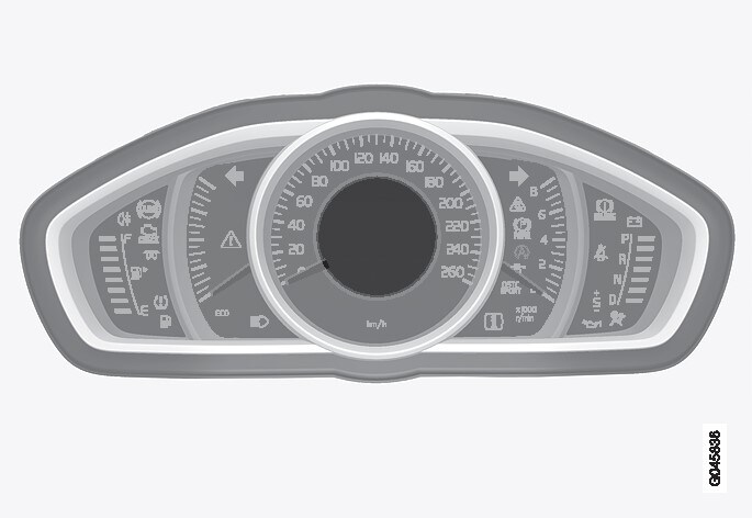 P4-1220-Y55X Information display, DIM STD-Line