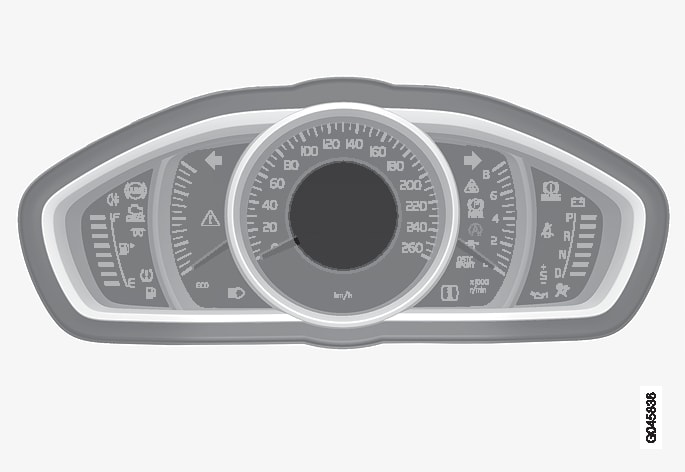 P4-1220-Y55X Information display, DIM STD-Line