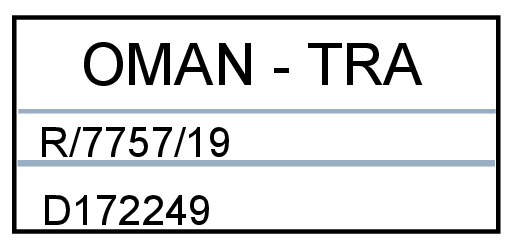 19w46 - Support site - Licens - CEM approval - HUF8423MS - Oman