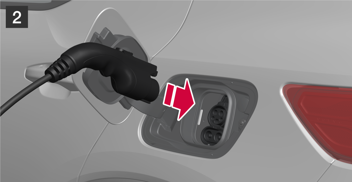 P6-2037-XC40 BEV-Plug in cable to car (US/Korea/Taiwan)