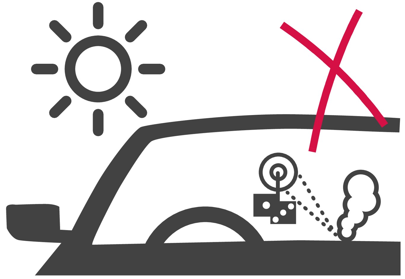 P5-1546-Don't stick any objects to the windscreen - Japan