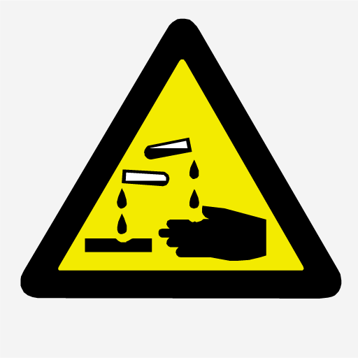 PS-1926-Contains corrosive acid symbol