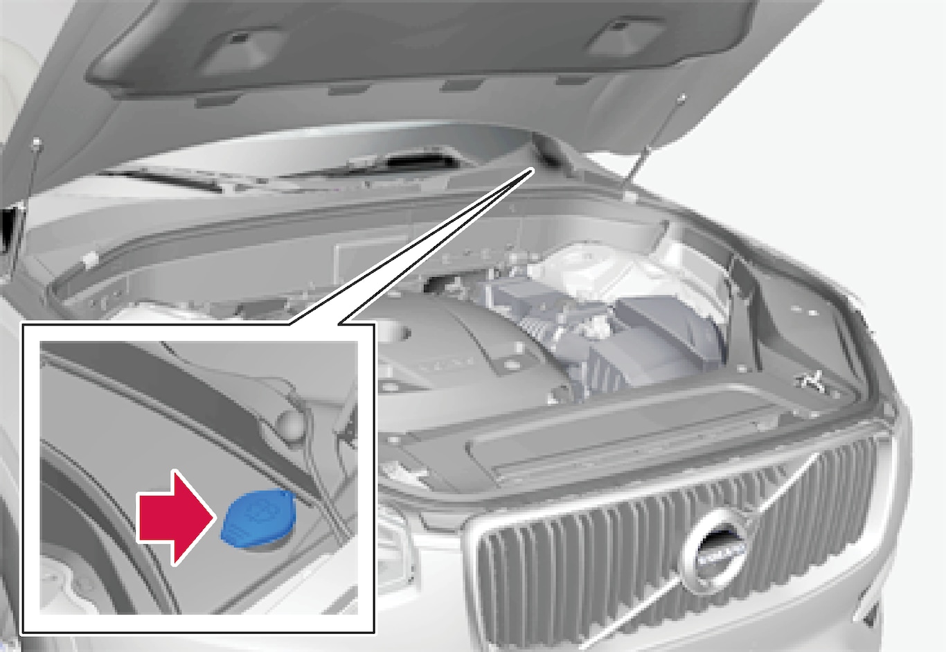 P5-1507-Refilling washer fluid container