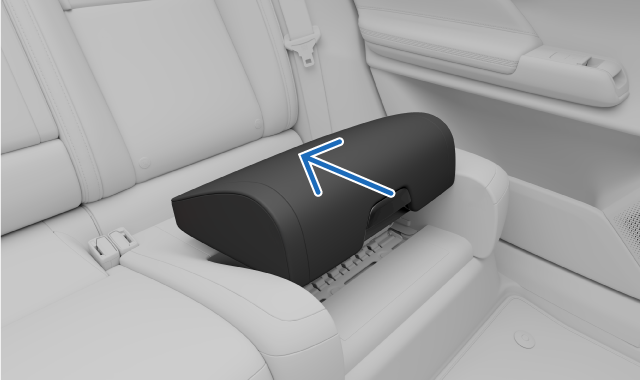 Movement path of the child seat