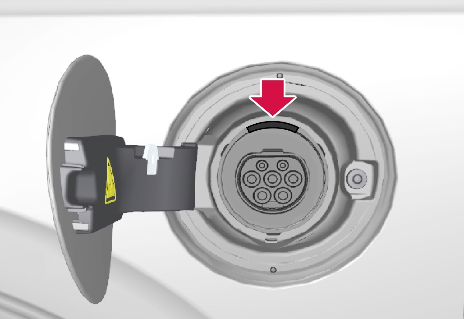P5-1519-XC90 Hybrid-LED indicators for charging CHINA