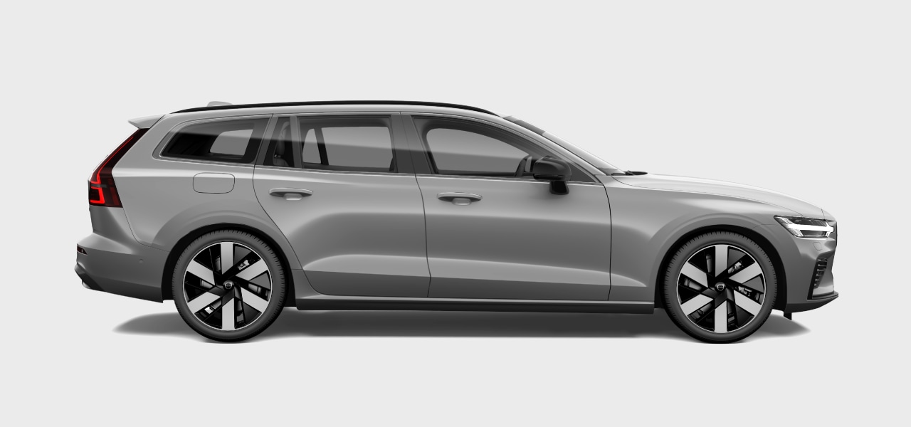 Side view of the car