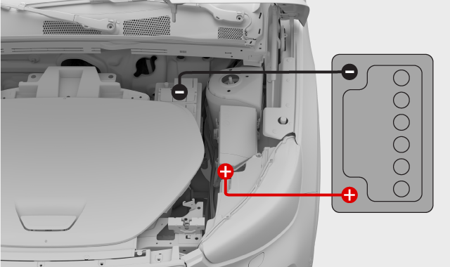 Jumper lead connection