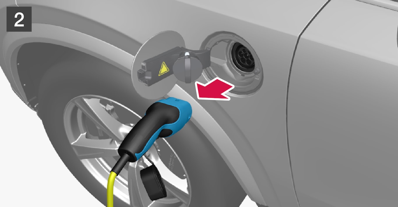 P5-1519-XC90Hybrid-Plug out cable from car