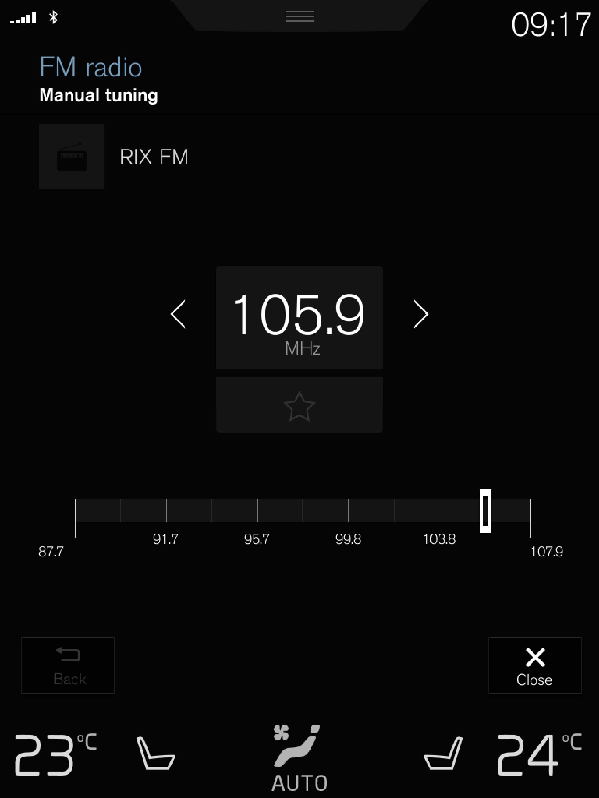 P5–1519–Radio-manual tuning