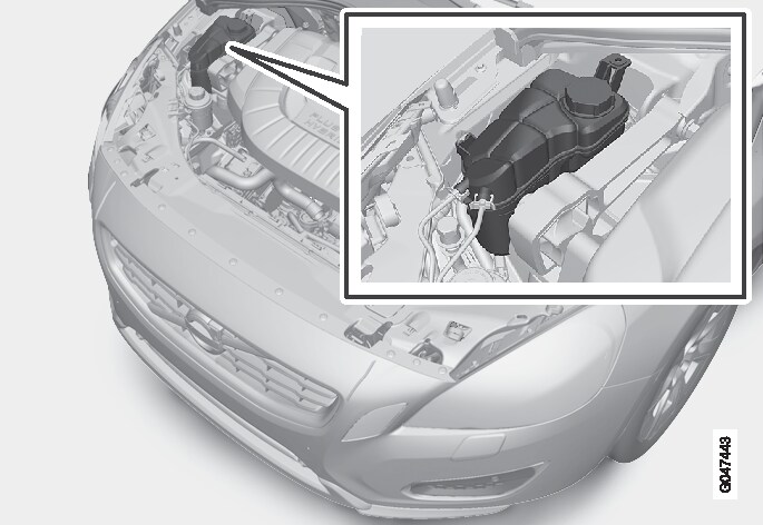 P3-1246-V60H Engine coolant refill