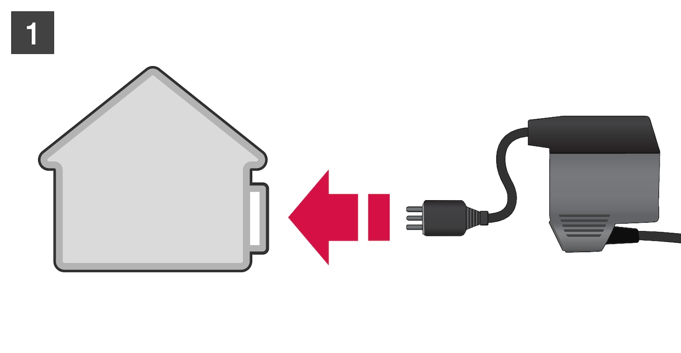 P5-1617-XC90H-Plug in cable to house JAPAN