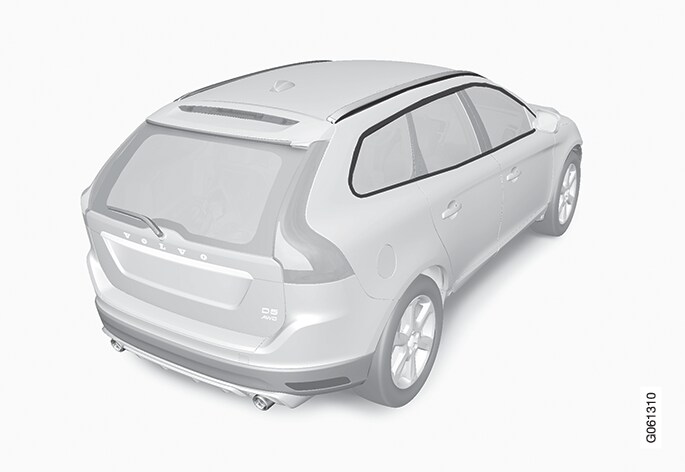 P3-XC60-1646-anodised alu sidewindow frames and rails