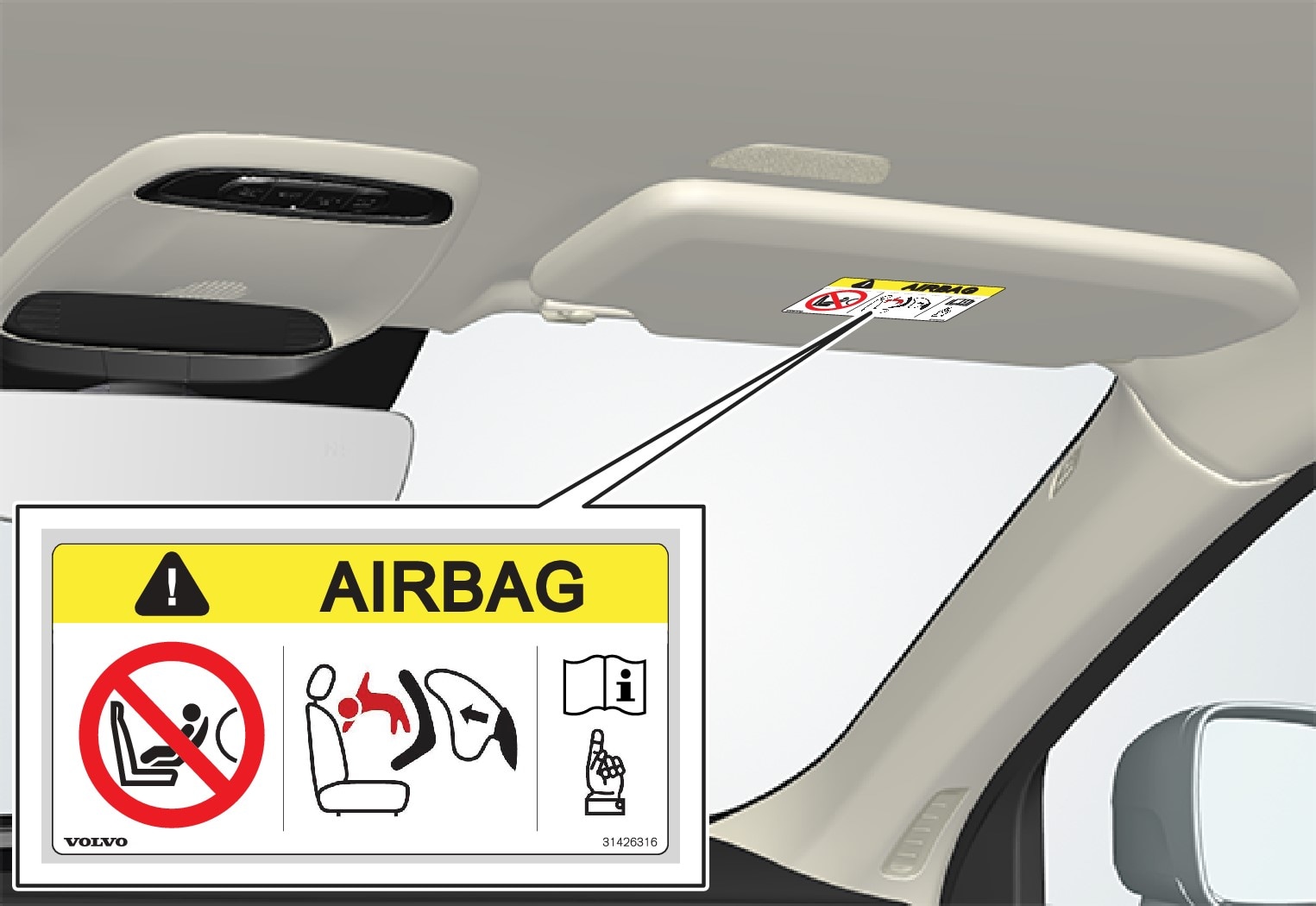 P5-1546–Safety–Airbag decal placement EU 1