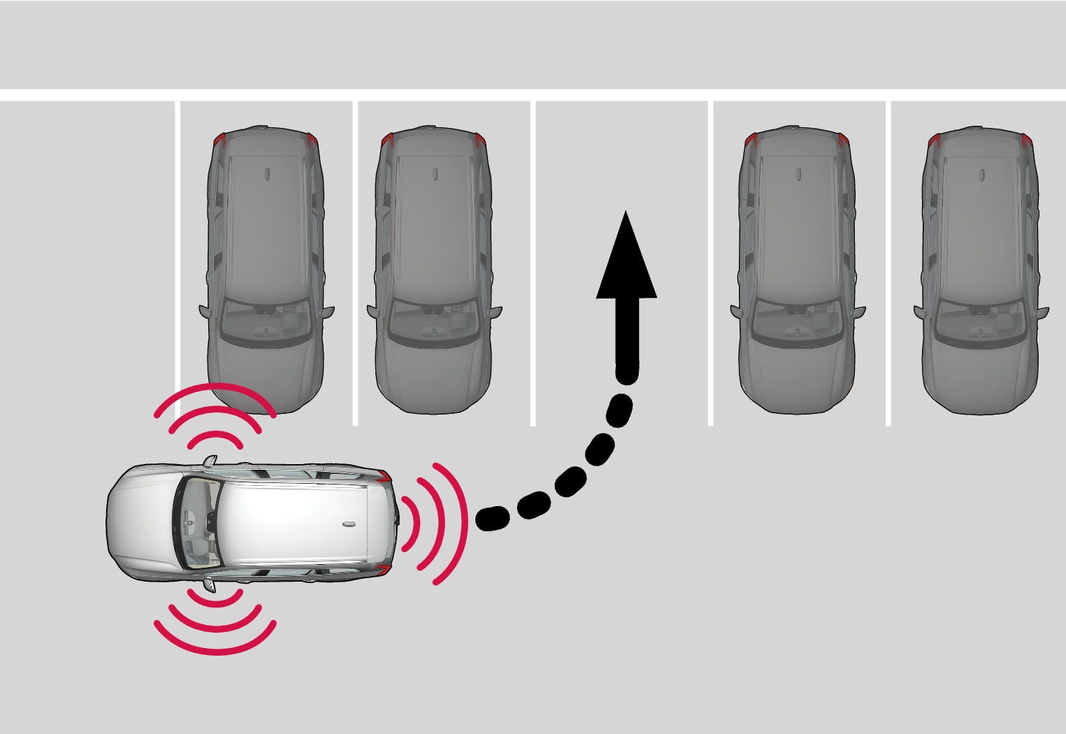 P5-1507-Perpendicular parking reverse PAP