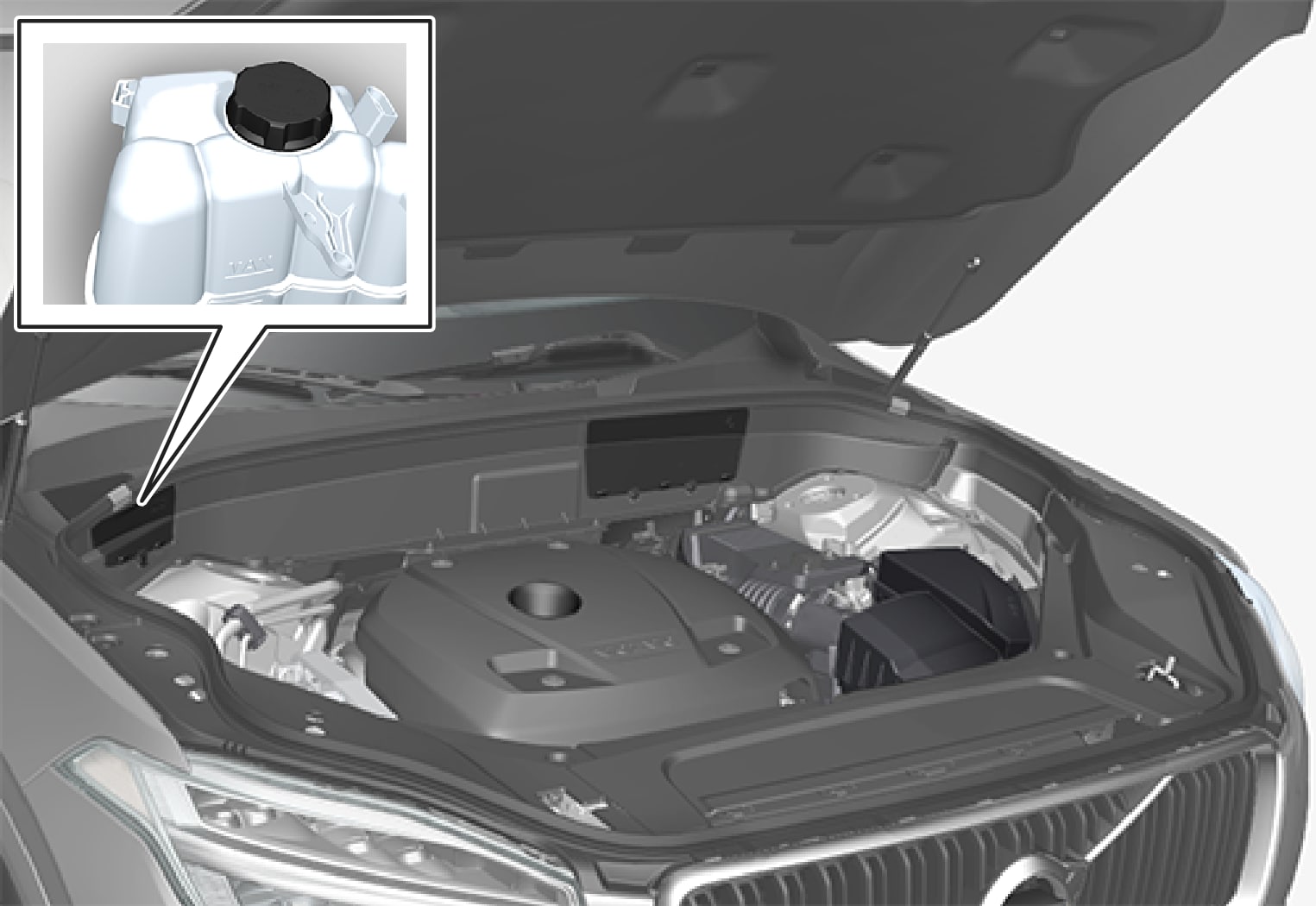 P5-1617-XC90/XC90H Overview engine coolant