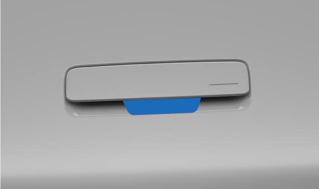 Door unlocking touch point
