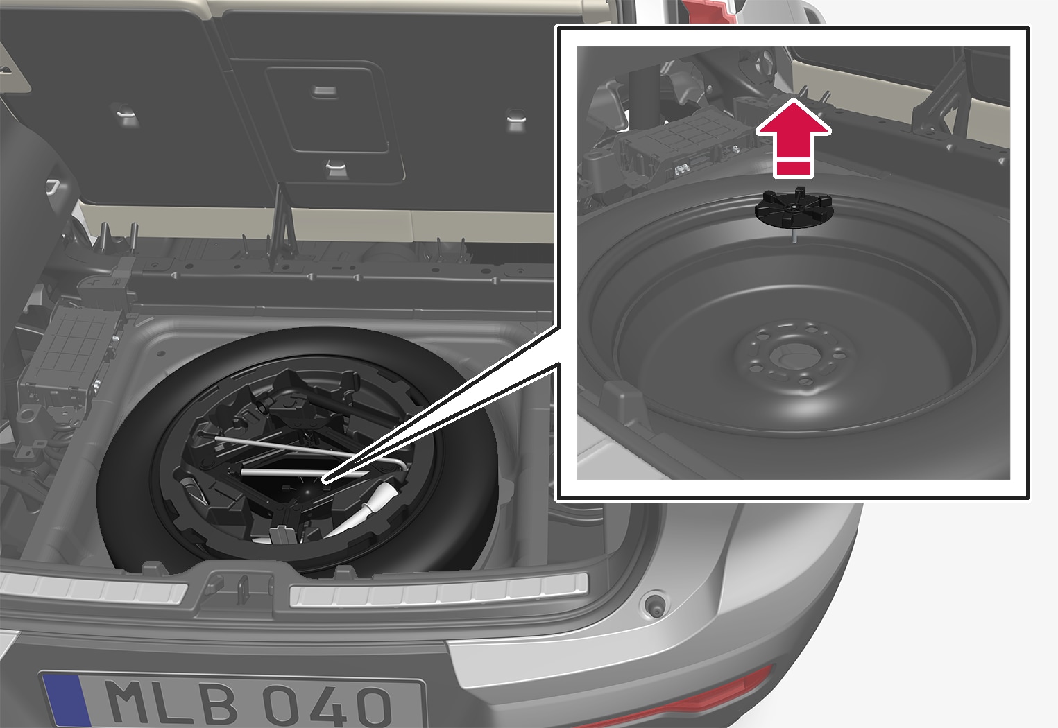 P6-1746-XC40-Spare tyre