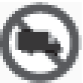 P3-1046-NAV-JP Icon Road closed to large-size cars