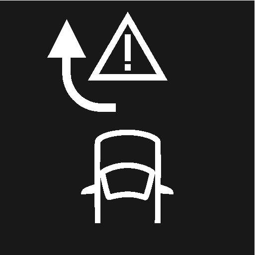 P5-1717 - Lane Keeping Aid, steering assistance in the event of a collision, On/Off button