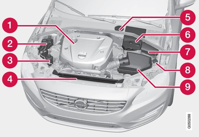 エンジンルーム 概要 エンジンルーム 保守点検 Xc60 15 Late Volvo サポート エンジンルーム 概要 エンジンルーム 保守点検 Xc60 15 Late Volvo サポート