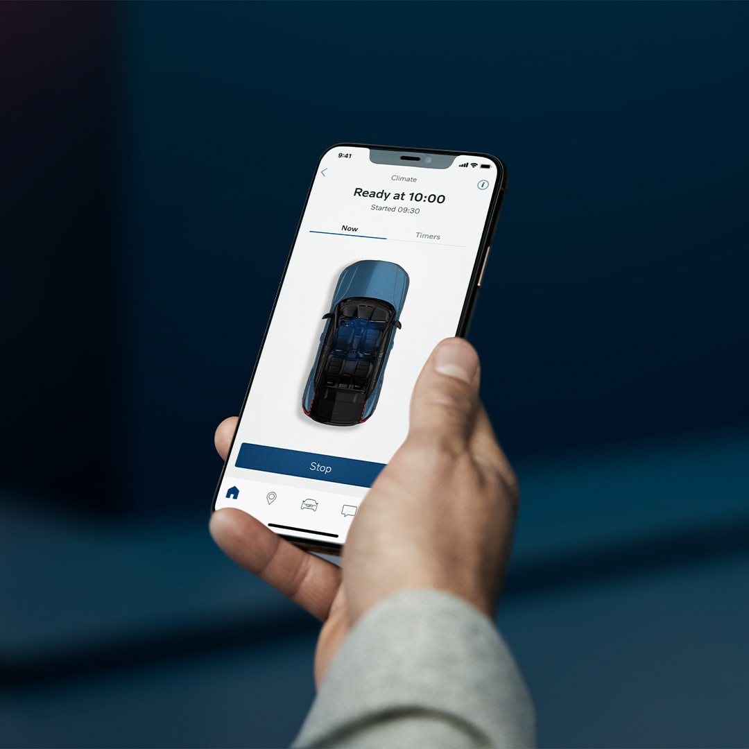 Remote services in the Volvo Cars app for added everyday convenience.