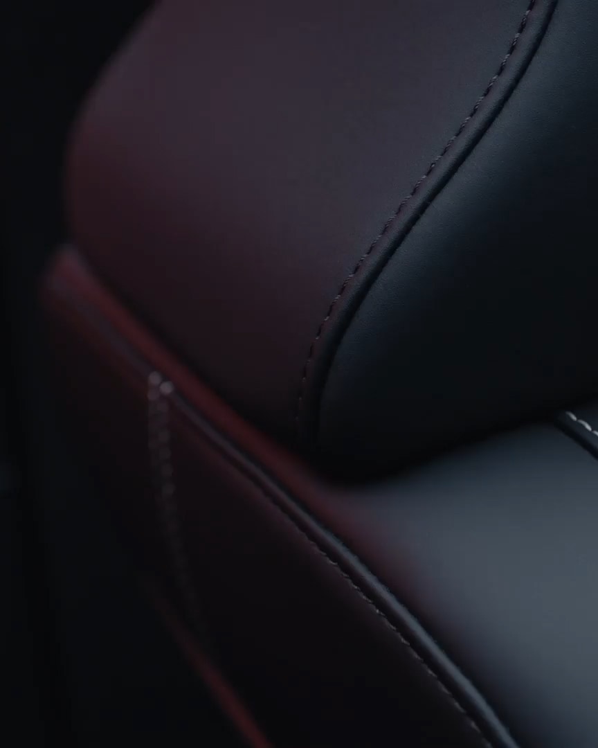 Interior sin cuero en el Volvo C40 Recharge.