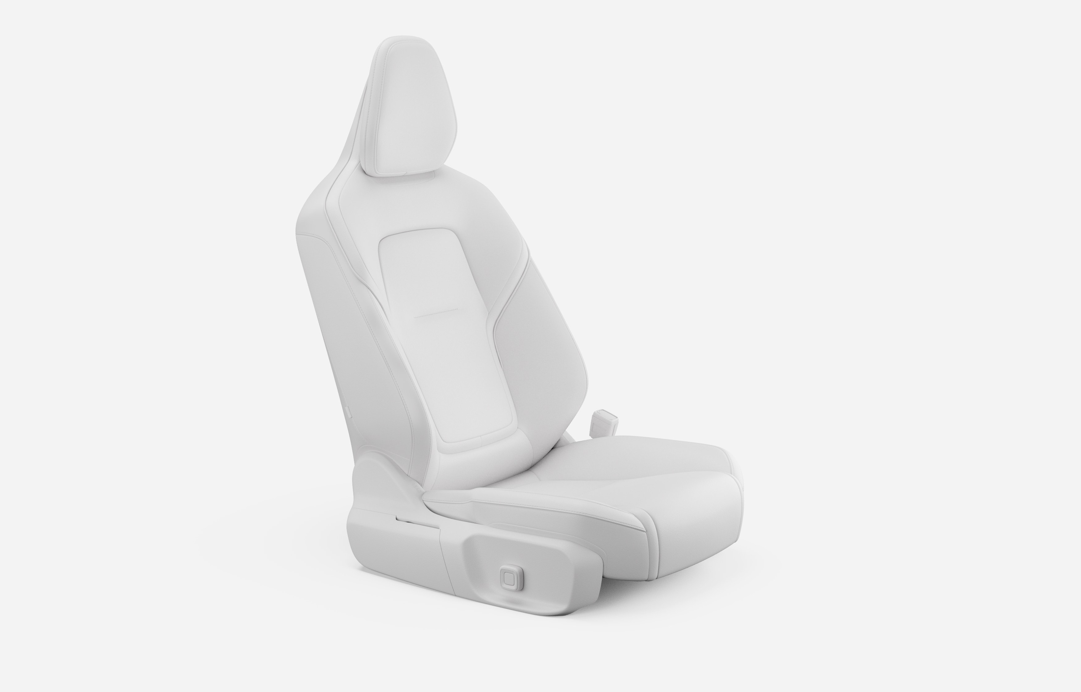 Image showing the slim and ergonomic seats of the Volvo EX30.
