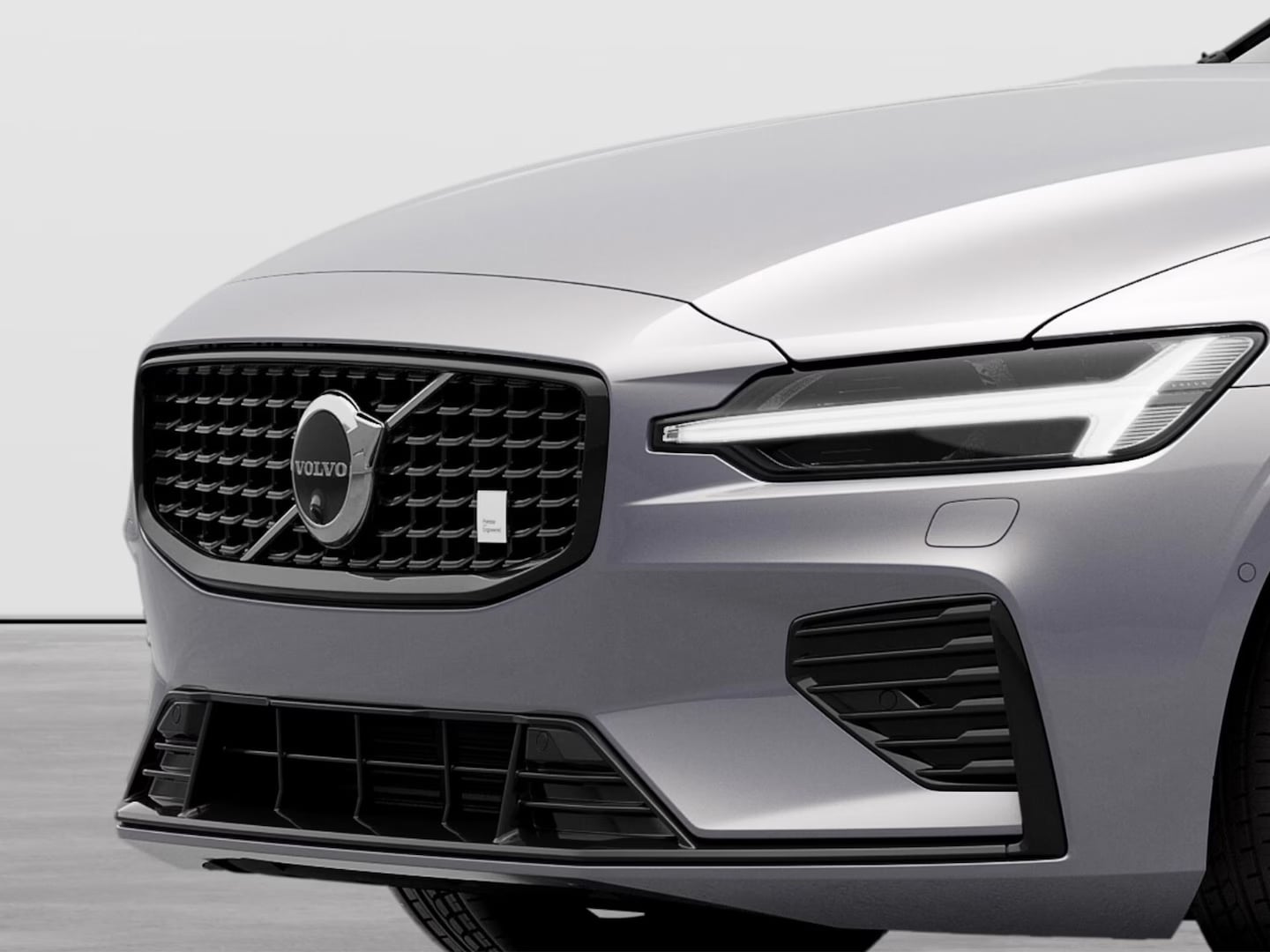 Detalle del diseño del Volvo V60 Recharge.