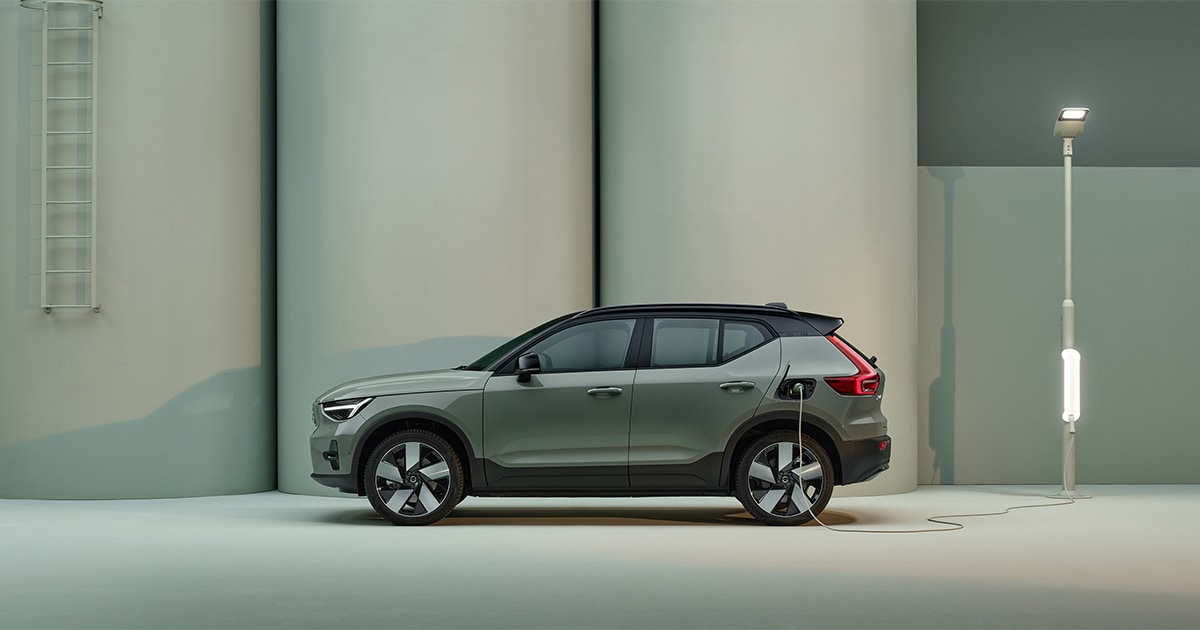 XC40 Recharge pure electric Overview Volvo Cars Master