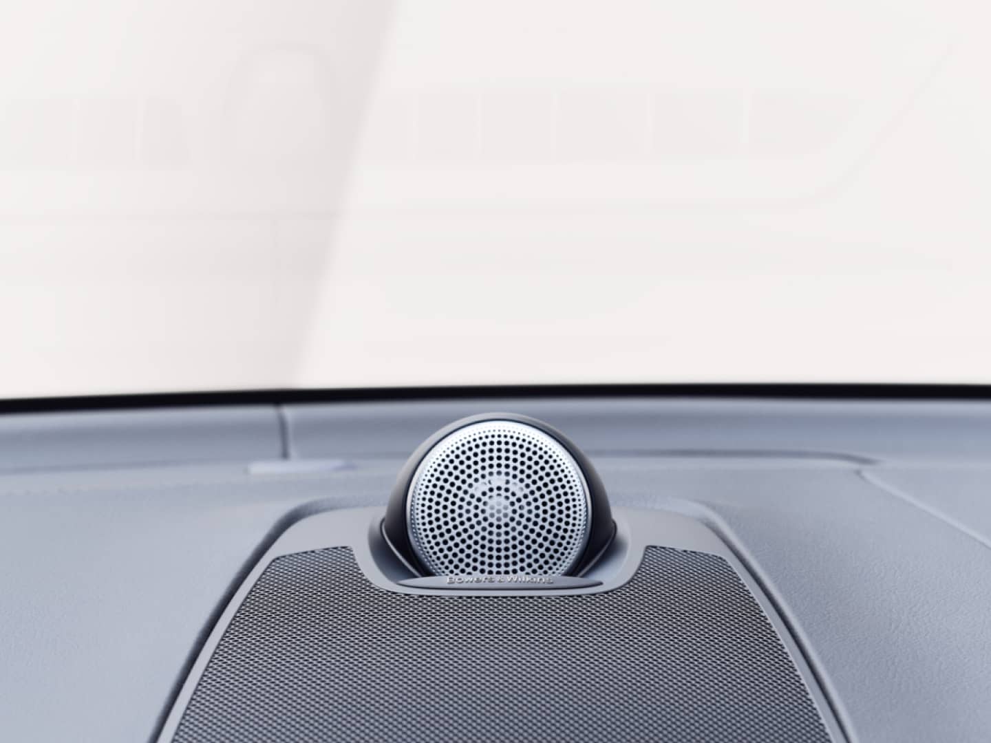 Bowers & Wilkins speakers inside a Volvo XC60 plug-in hybrid.