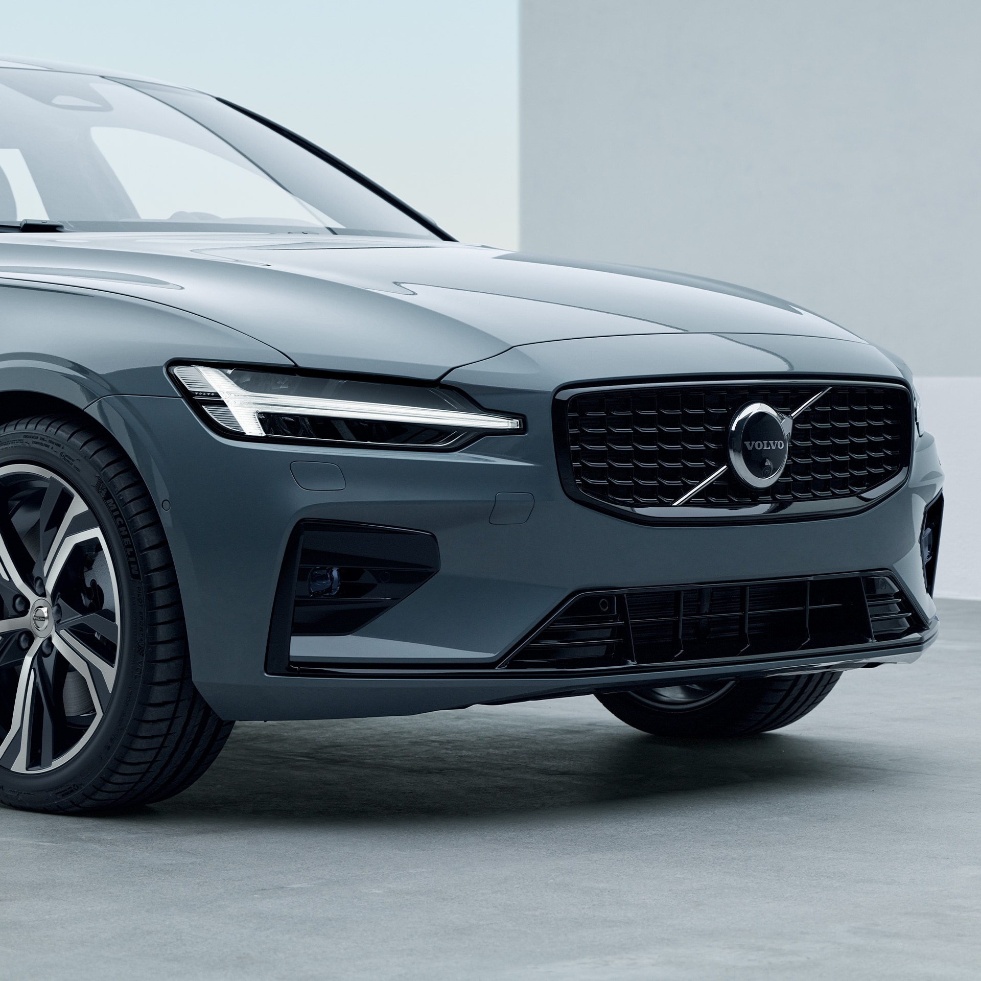 Volvo S60 sedan with an advanced chassis.