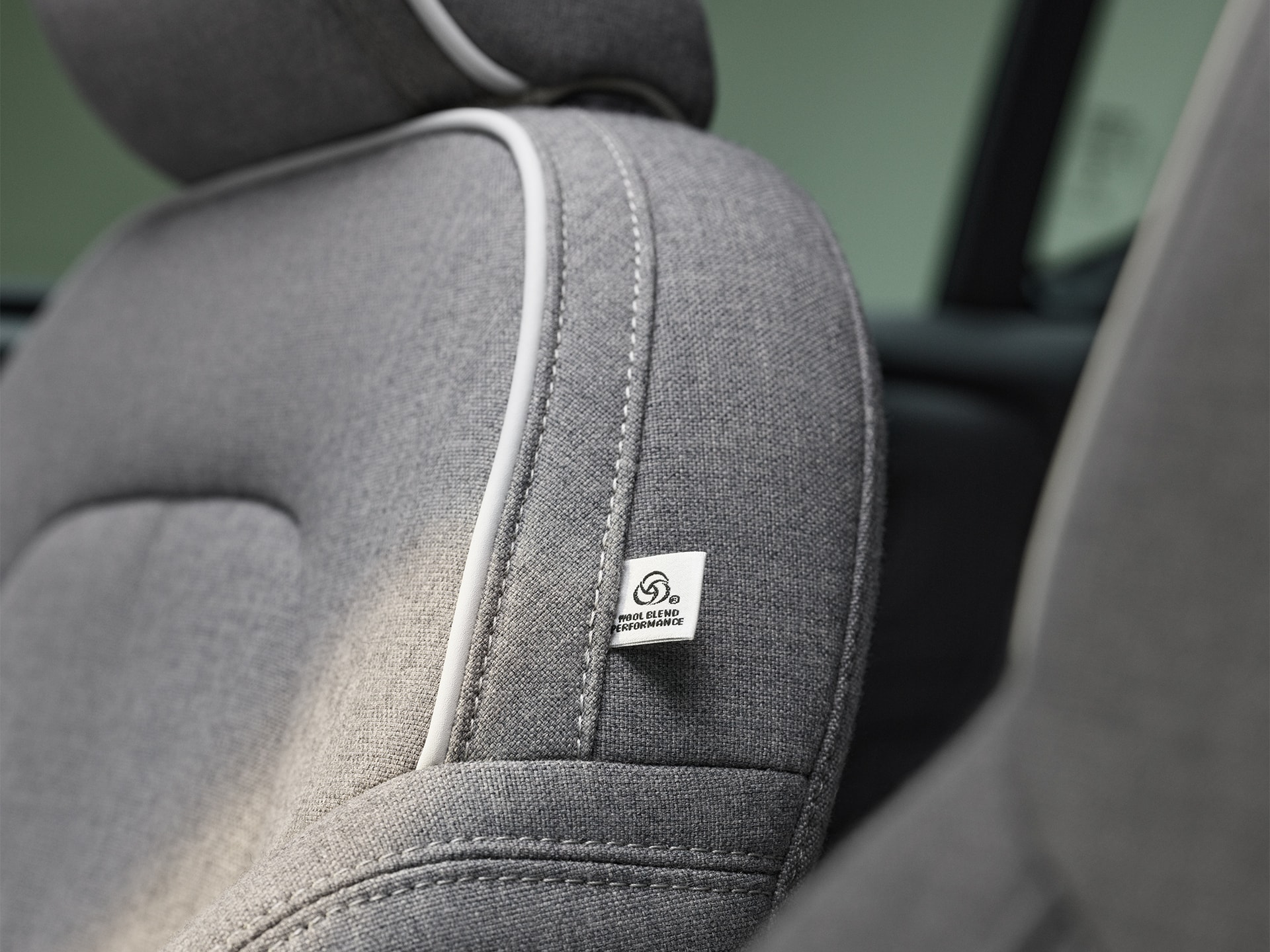 Leather free upholstery in the Volvo XC40 Recharge. 