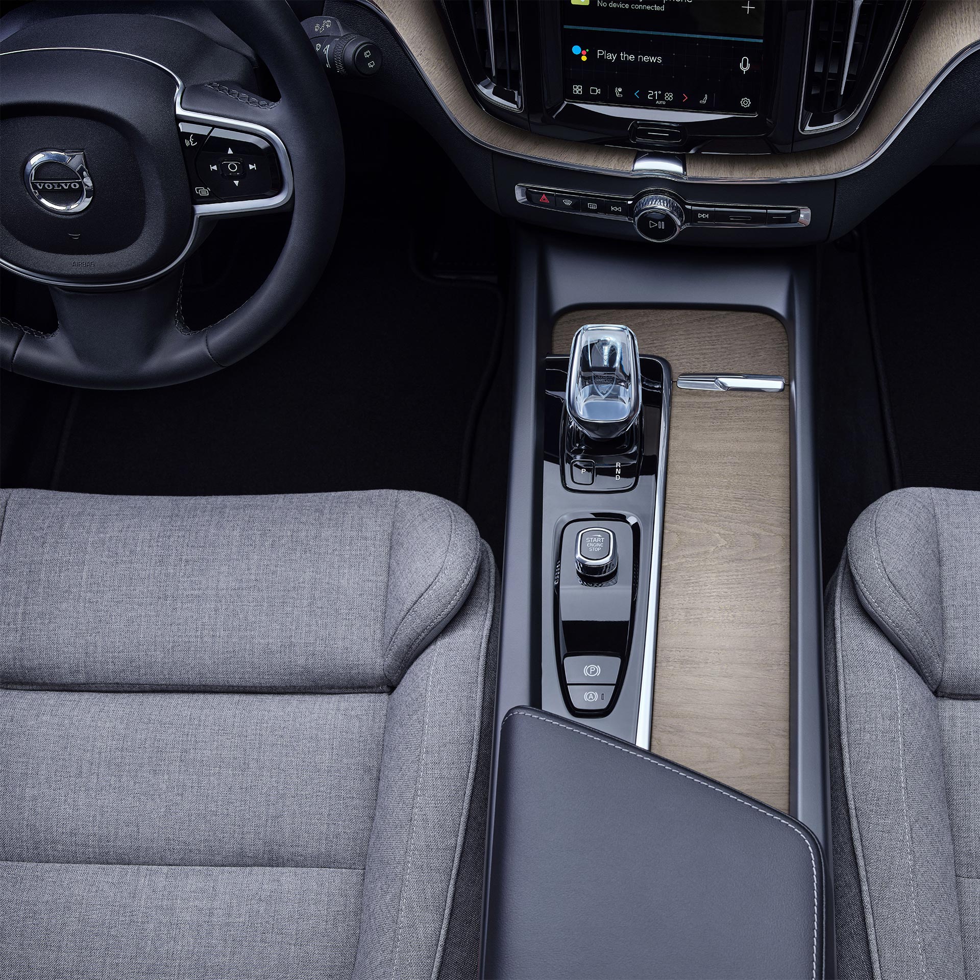 XC60 Recharge - Design interior | Volvo Cars - Brasil