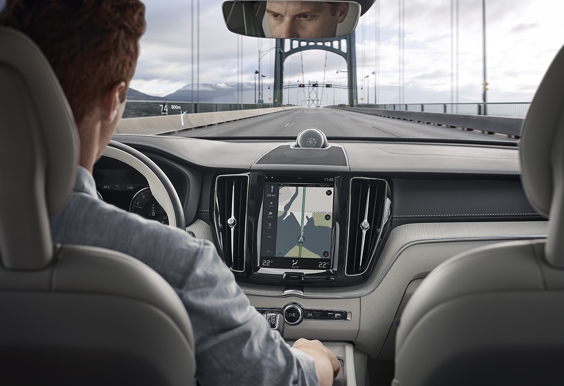Pare-brise Volvo système de sécurité routière