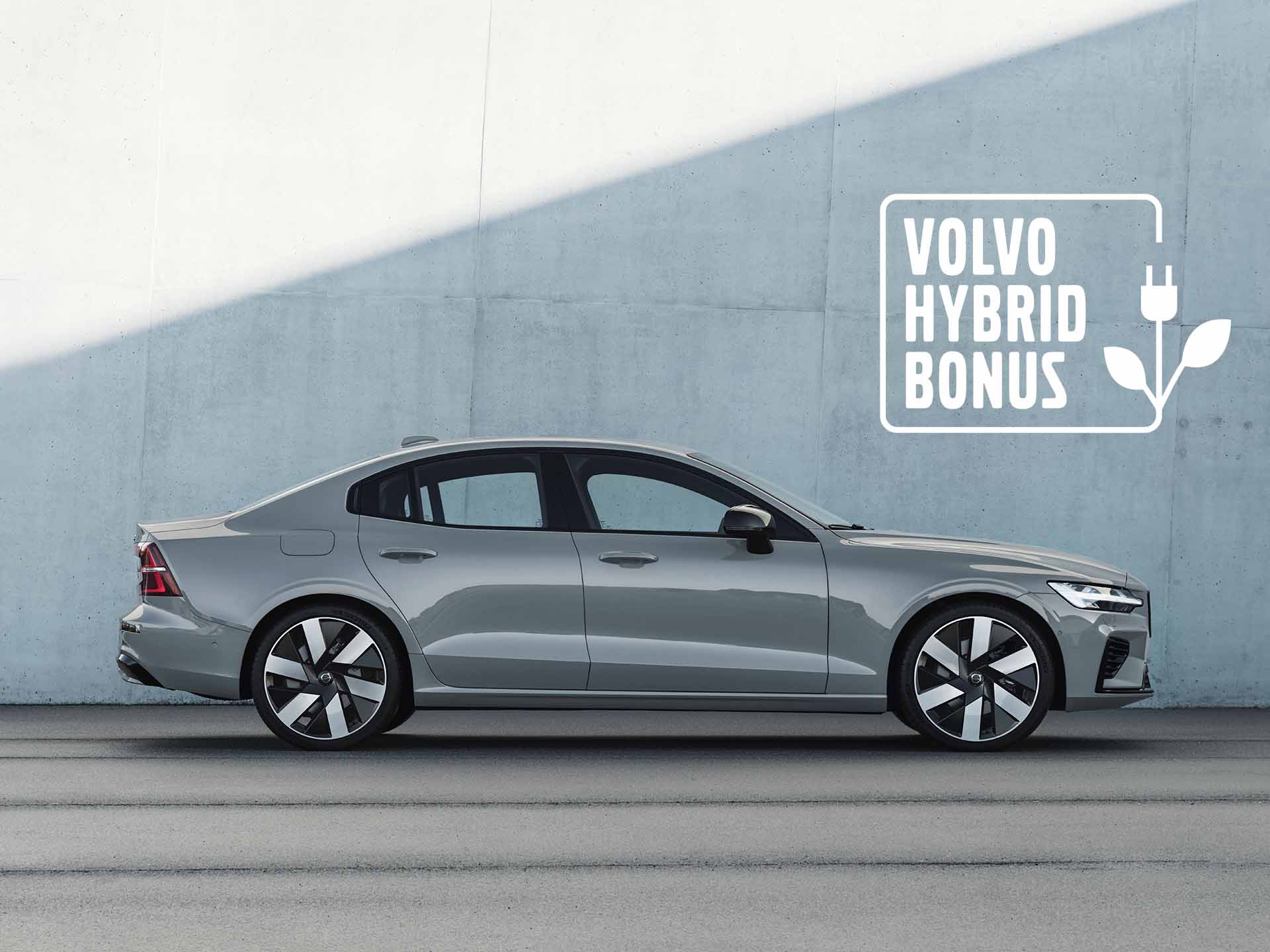 Der Volvo S60 für den Volvo Hybrid Bonus